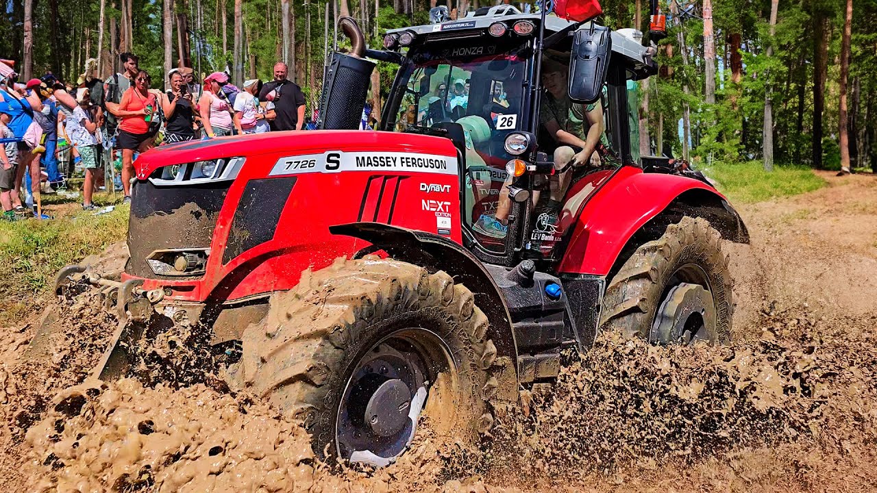 Offroad Tractor Show - Steep Hill | Funny Mud | Březová nad Svitavou