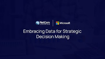 Embracing Data for Strategic Decision-Making Webinar.