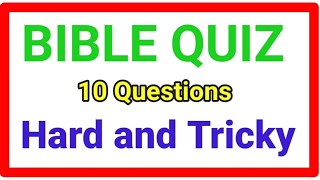 General Bible Quiz (Old Testament) || Hard and Tricky Questions and Answers screenshot 3