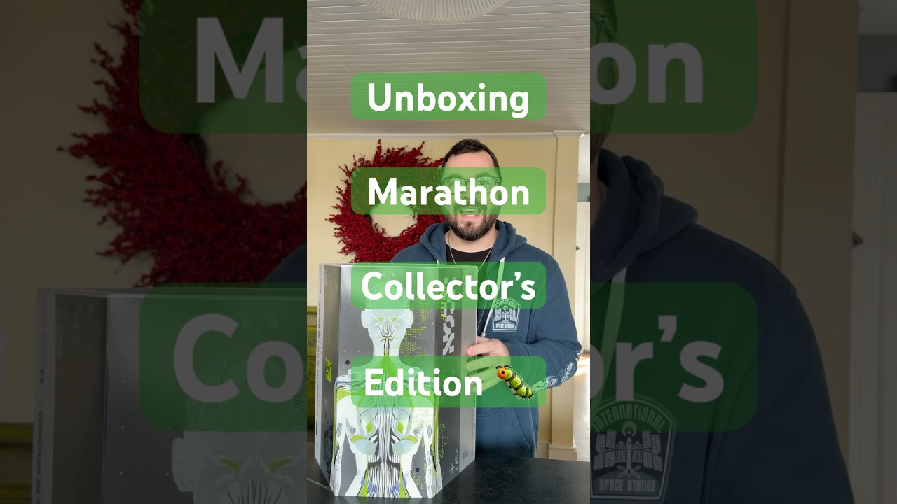 Marathon (Bungie) Collector’s Edition UNBOXING | Thief Runner Shell | Tau Ceti IV #unboxing #bungie