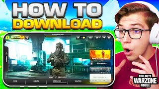How To Download and Play WARZONE MOBILE on iOS and Android! (Working 2023)