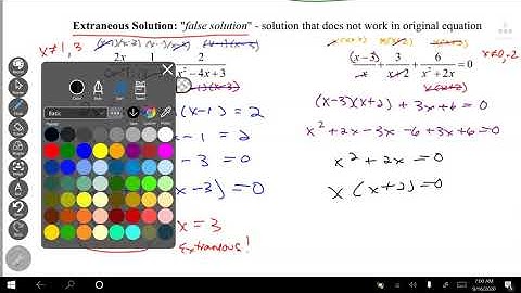 Unit 2 Day 4 Polynomial & Rational Equations & Inequalities Video Notes