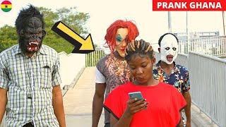 😂😂😂WHAT A SCATTER! Prank Ghana Avengers. Compilation 27. Bushman | Statue | Scary Mask