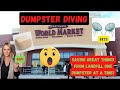 *Dumpster Diving - Look at all this FREE stuff! Crazy finds - Haul