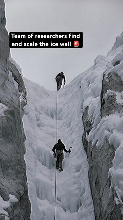 What’s on the other side of the ice wall? #icewall #flat #ancienthistory #mystery