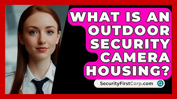What Is An Outdoor Security Camera Housing? - SecurityFirstCorp.com