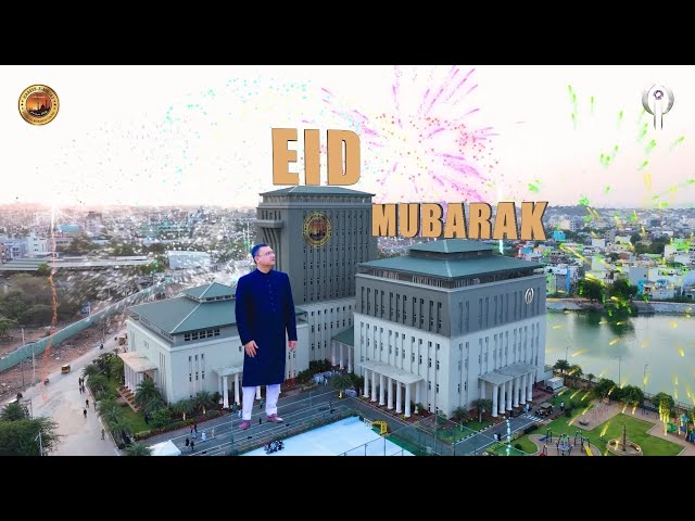 Janab Akbaruddin Owaisi extends Eid-Ul-Fitr greetings to all. class=