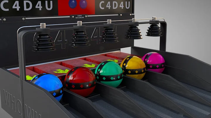 Marble Run Animation #7 Ultimate ❤️ C4D4U