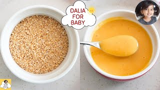 Nutritious Baby Food Recipe: Broken Wheat & Sweet Potato | 6M+ | दलिया शकरकंदी बेबी फ़ूड | Daliya