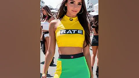 AI Beauty F1 Grid Girls , images created by AI