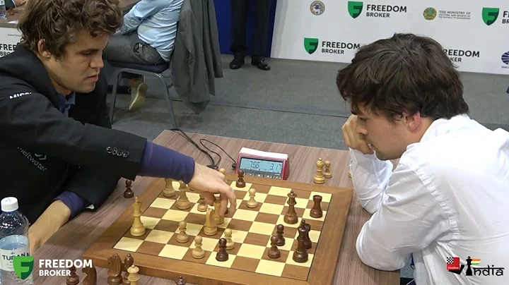 Magnus Carlsen's second Jorden van Foreest too str...