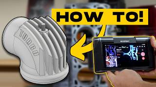 3D Scanning Turbo Car Parts – CAD Modelling & 3D Printing | Revopoint Miraco Plus 3D Scanner