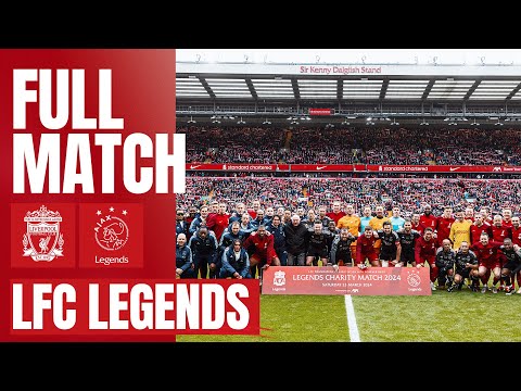 LIVE: Liverpool FC Legends vs Ajax Legends | Torres, Gerrard & More!