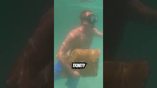 Giant Rock In Our Pool