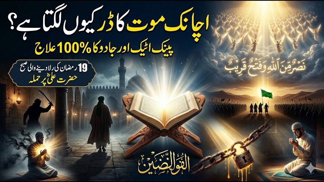 Maut Ka Dar Kaise Khatam Kare | Panic Attack Ka Ilaj | Hazrat Ali Ki Shahadat | Sialvi TV