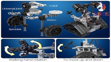 RC Robot Electric Building Blocks high tech