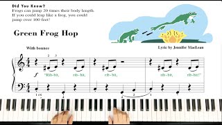 Green Frog Hop (Piano Adventures - Level 2A Performance Book) screenshot 2