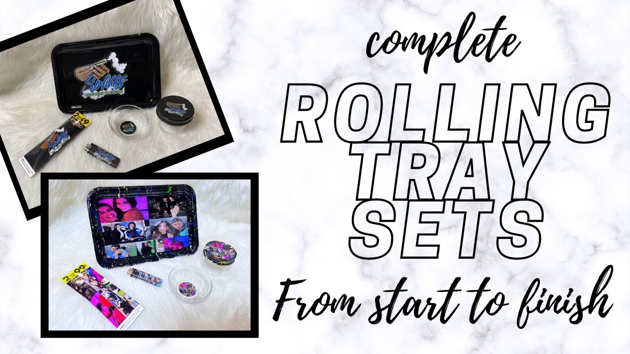 Easy Rolling tray tutorial! No Cricut or other cutting machine