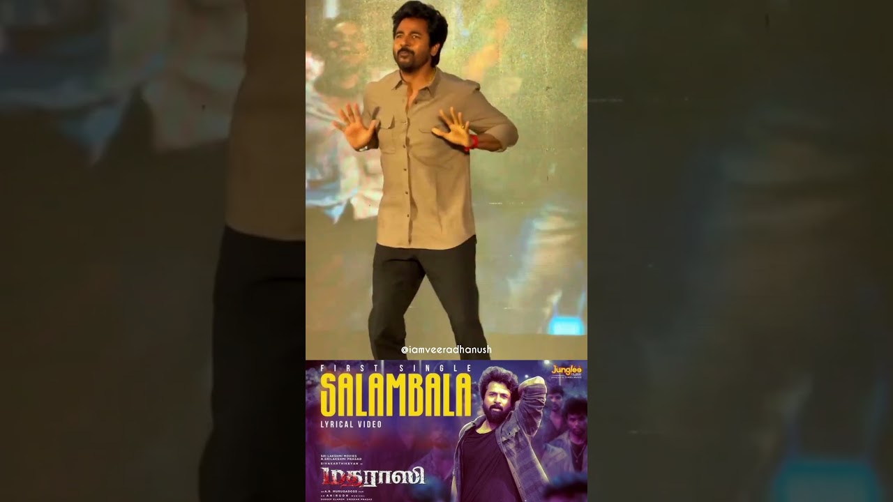 Sivakarthikeyan's Salambala Dance 😍🔥🔥🔥 