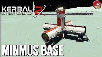 Minmus Surface Base in Kerbal Space Program 2
