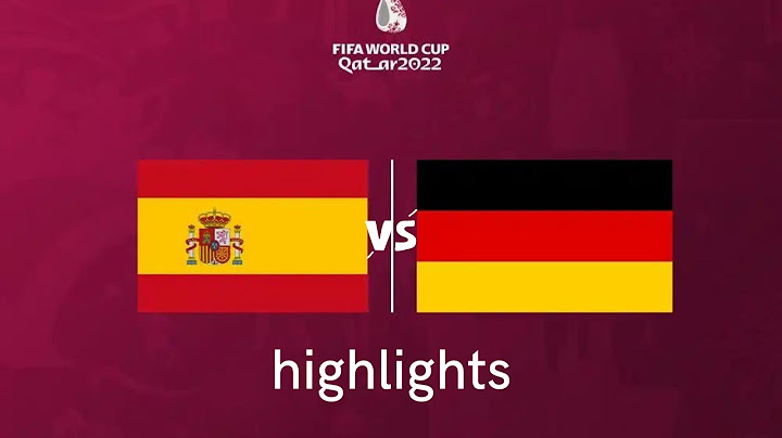 HIGHLIGHTS SPAGNA GERMANIA.FIFA WORLD CUP QATAR 2022
