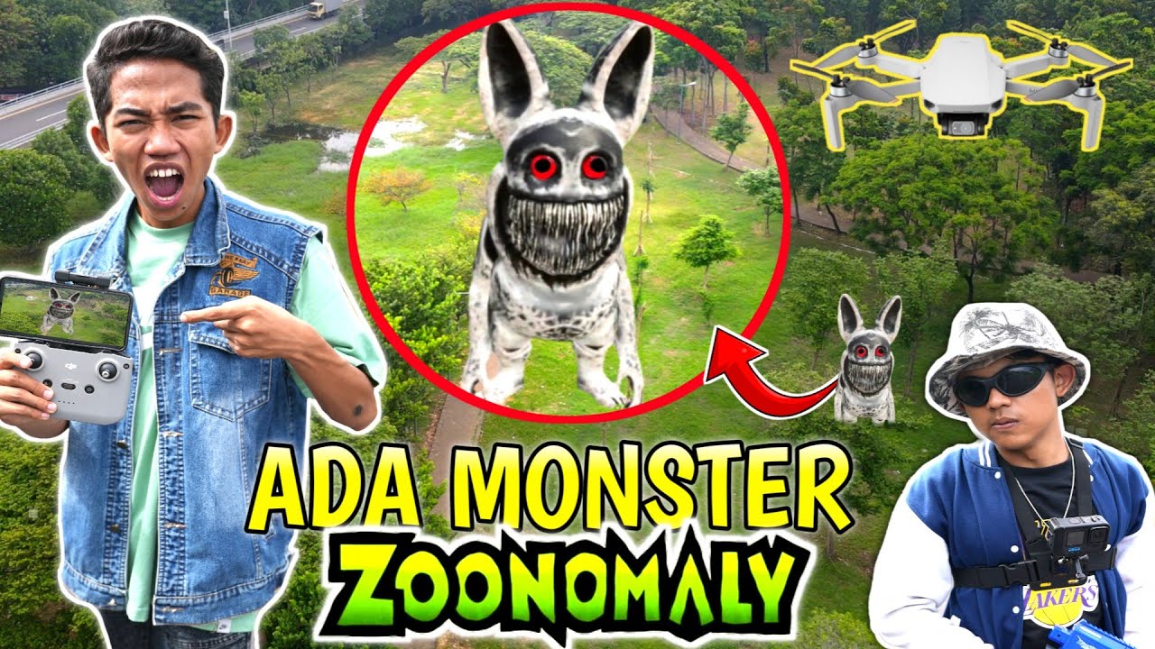 INI BAH4YA!! KITA DISER4NG MONSTER ZOONOMALY TERTANGKAP DRONE DIDUNIA NYATA?😱 | Mikael TubeHD