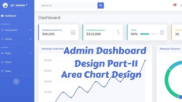 Web Design Beginners Tutorial 2020 Bangla Admin Dashboard Template Design by bootstrap 4 Part 11