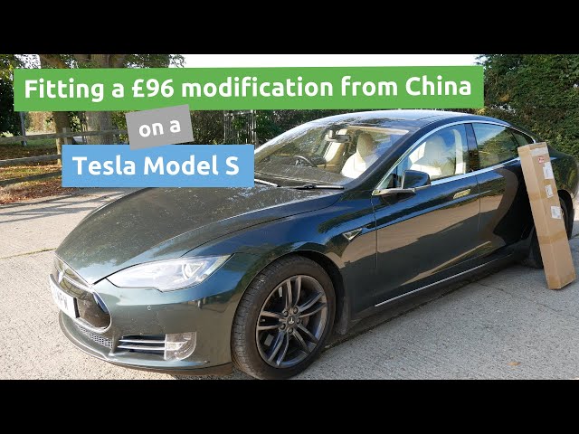 Passt für Tesla Model S 2014-2020 Carbon Spoiler Abrisskante Lippe  Heckspoiler