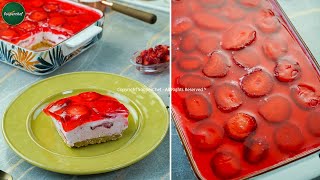 Sweeten Your Iftar with Strawberry Cream Delight Dessert Recipe by SooperChef