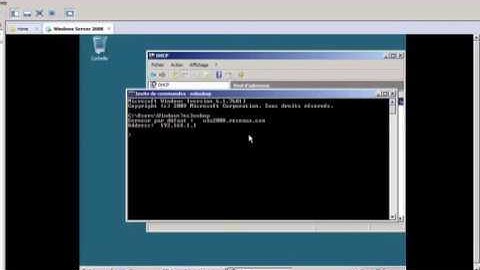 Configuration DHCP Sous Windows Server 2008