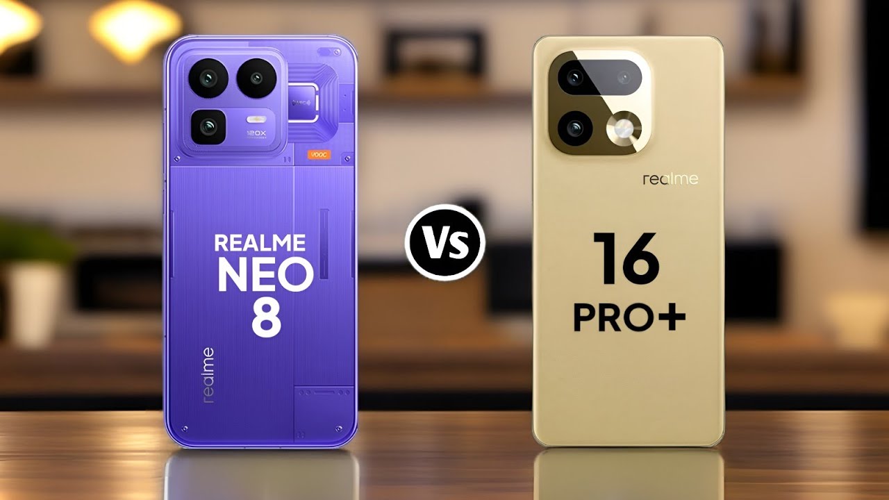 Realme Neo8 vs Realme 16 Pro + 