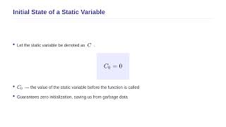 Statistical Computing Using C and C++ Programming - Storage Classes
