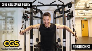 Rob Riches - How to use the Complete Gym Solutions Dual Adjustable Pulley