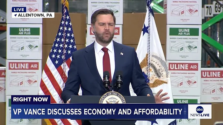 LIVE: Vice President Vance delivers remarks in Pennsylvania
