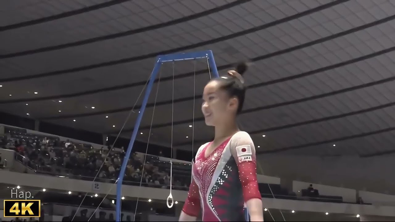 【4K美演技】畠田瞳 平均台がヤバい…優雅さとパワーの融合に感動 日本代表級 