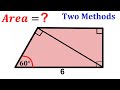 Can you find the area of the Pink Trapezoid? | Trapezoid | (Trapezium) | #math #maths | #geometry