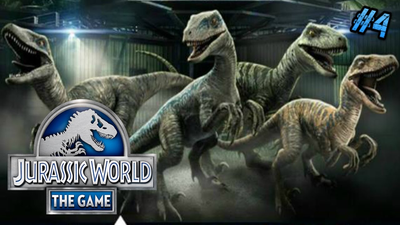 Jurassic World The Game Part 4 Raptor Squad New Hybrids And More Youtube 