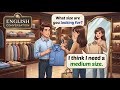 Shopping English Conversation Practice 🛍️ | Daily English Speaking for Beginners