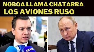 los aviones de México son chatarras! ¿Noboa dice aviones Rusia vende a México son…