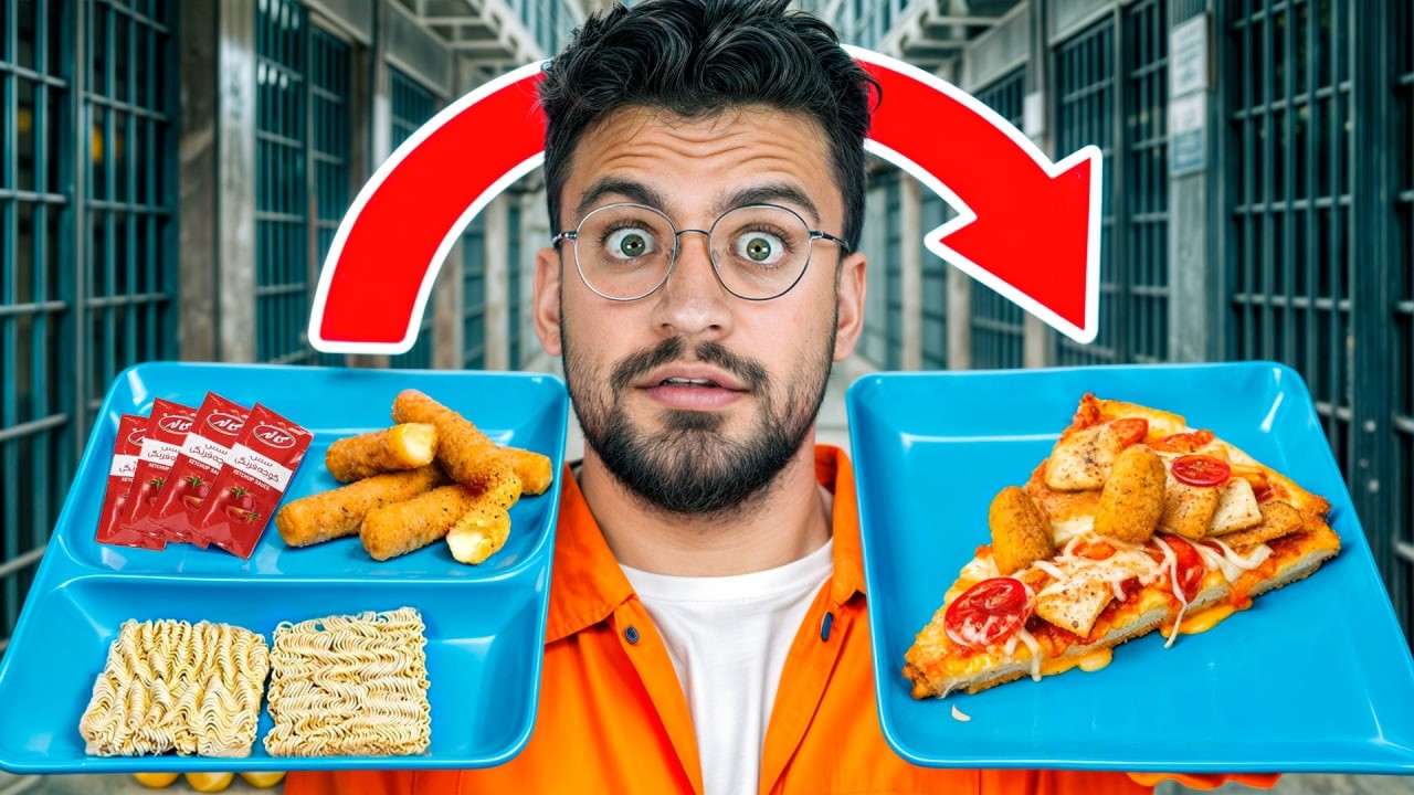 اگه عجیب ترین خوراکی هایی که زندانی ها درست میکنن رو بخوری چی میشه ( اسنک زندانی ها )