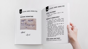 Graphology Signature Analysis Book | Find Someone