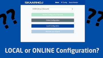 What is the difference between Online and Local configuration? | Quick Tip