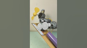 RANGKAIAN ELEKTRONIK MESIN ALTERNATOR PROTOTYPE, DENGAN DUA DINAMO DVD BEKAS