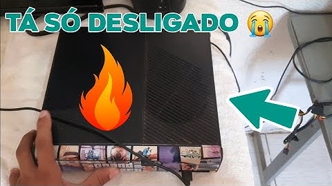 DEU RUIM depois que liguei a fonte de pc no meu xbox360!