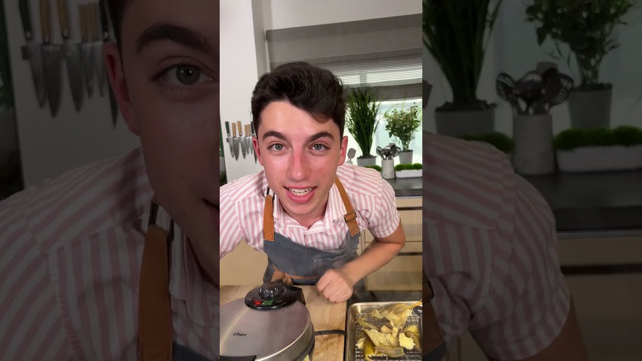 1 Ingredient Banana Waffles