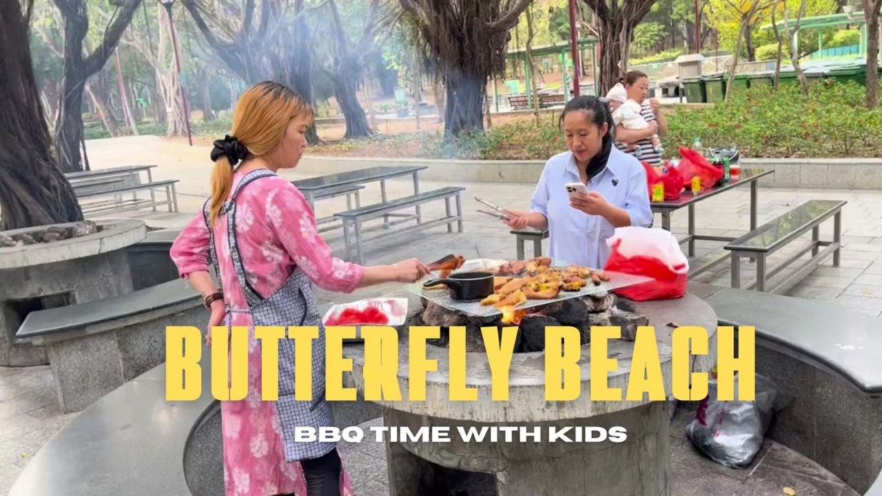 Butterfly Beach BBQ With Kids | Sambhav Haang First Outing |