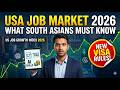 USA Job Market 2026  What South Asians Must Know | Usa job news | NRB NEWS DESK | #news #usajobs