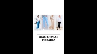 Qanday shimlar modada? | Oydinoy Tuxtayeva