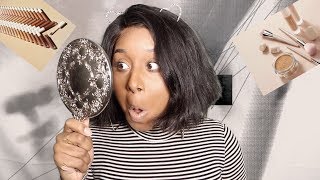 TRYING NEW FENTY BEAUTY PRODUCTS & I'M CONFUSED AF... (410 & 445 + NUTMEG)