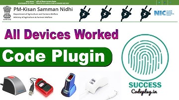 PM Kisan eKYC All Biometric Device Work | Code Plug-In | कोड प्लगिन की मदत से Pm Kisan ekyc करो 2022